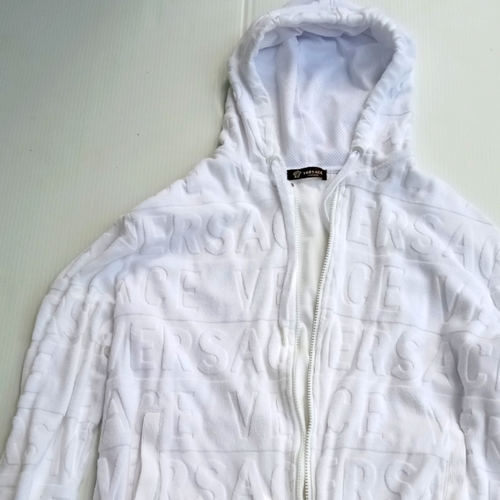 Versace Monogram Hoodie Unisex Sz 5